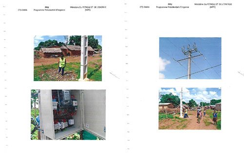 Électrification des localités de Kassielé – Sous-Préfecture de Napié